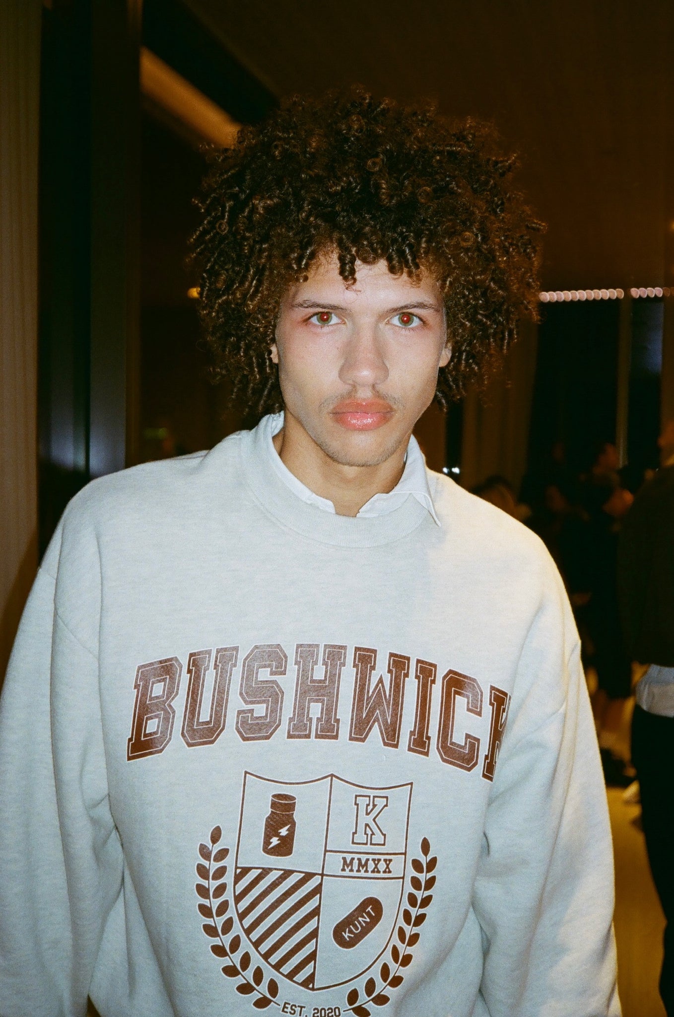 Light Grey "BUSHWICK" Sweatshirt