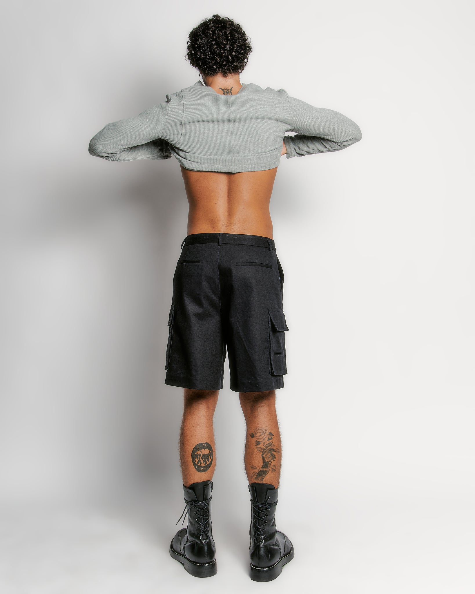 Light Grey "Dani L/S" Waffle