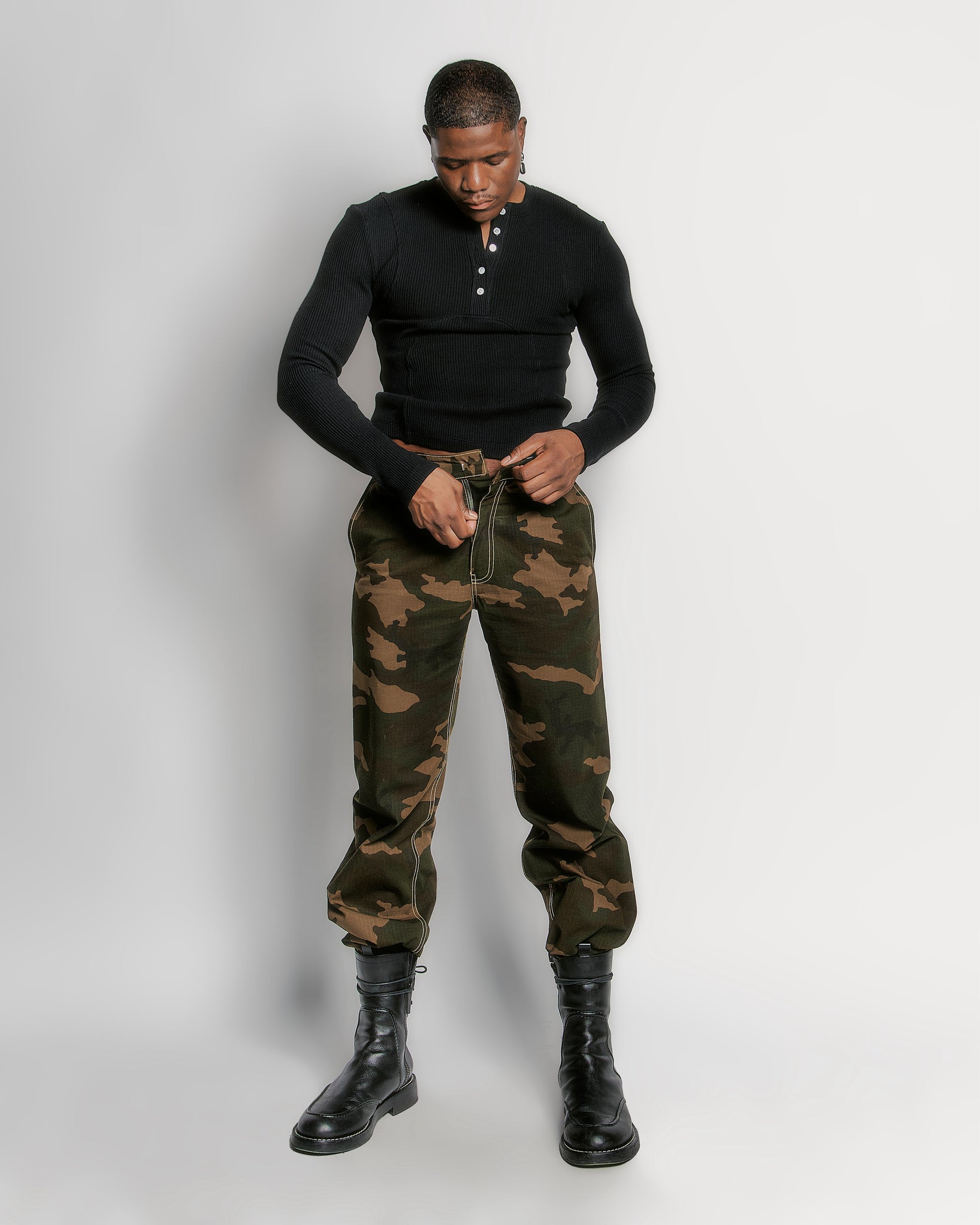Camo "SO HARD" Trousers