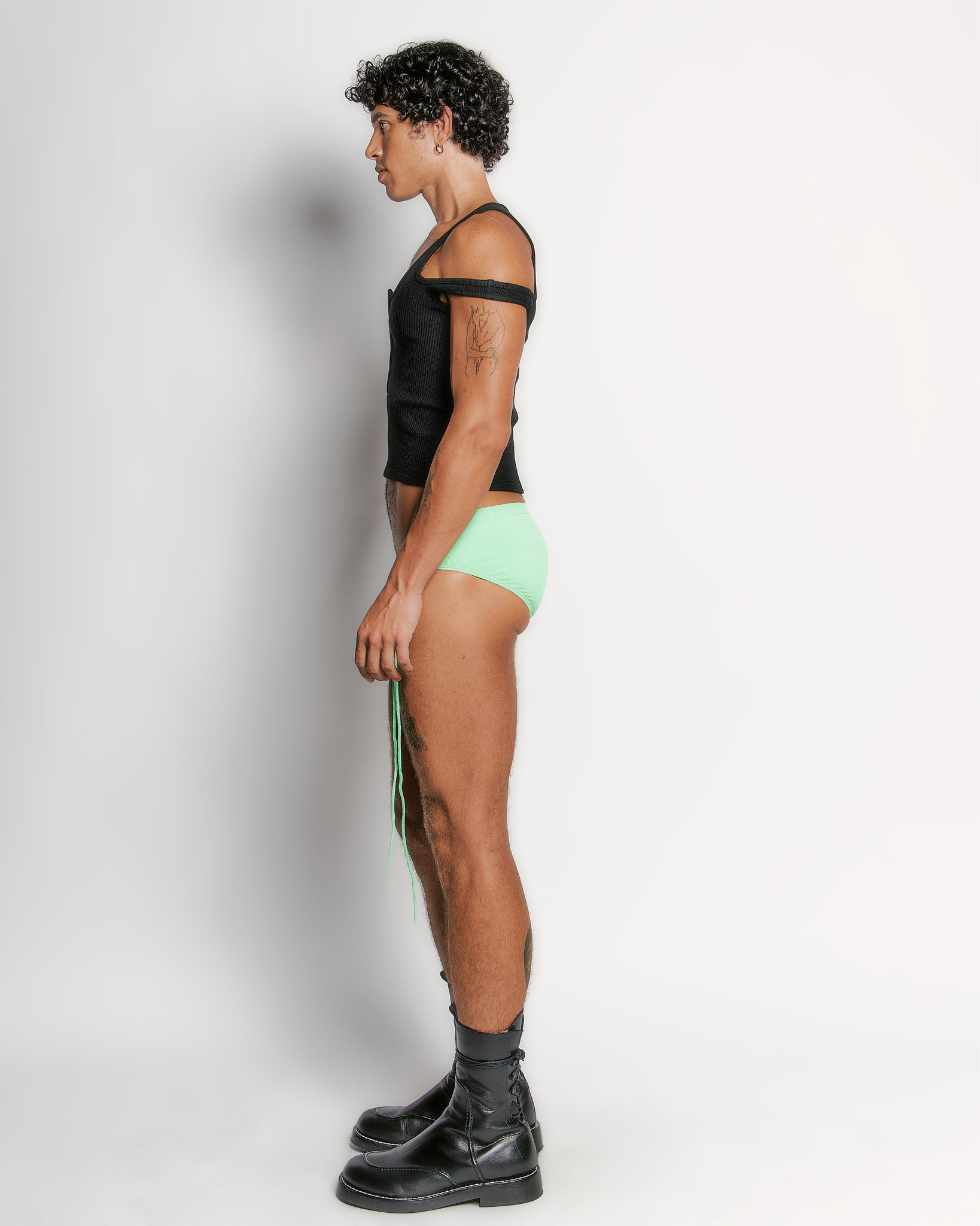 Black Waffle "2-Way" Tank