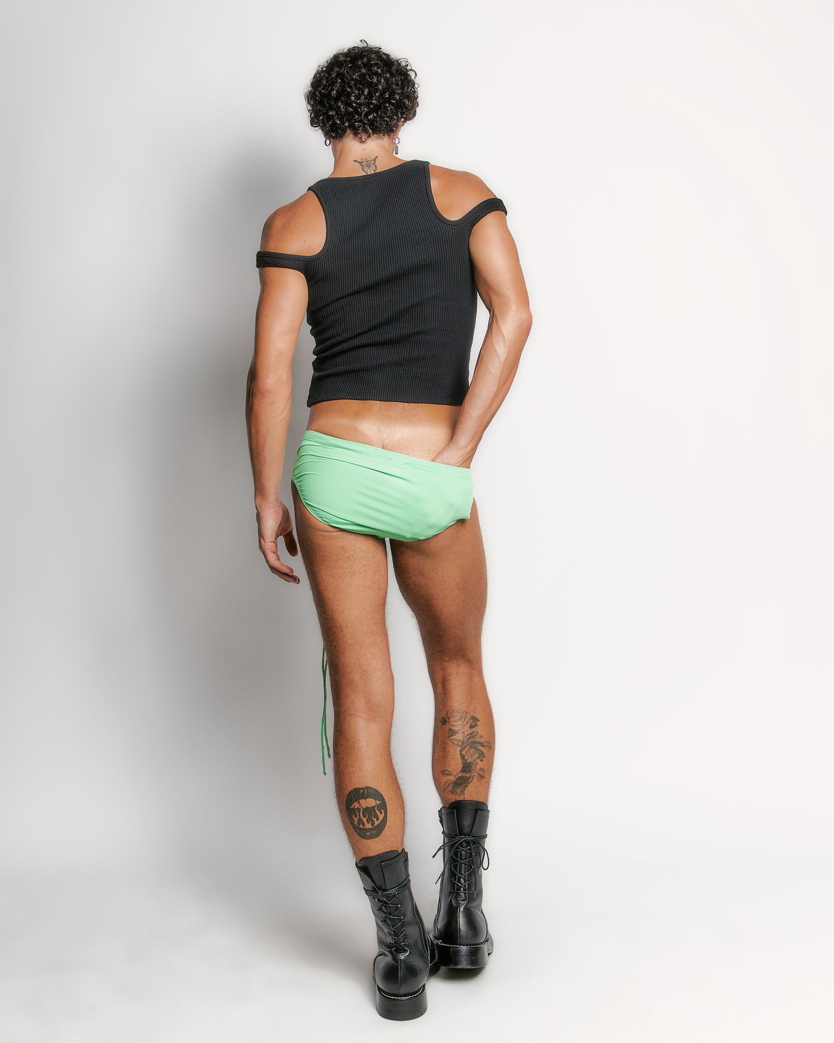 Black Waffle "2-Way" Tank