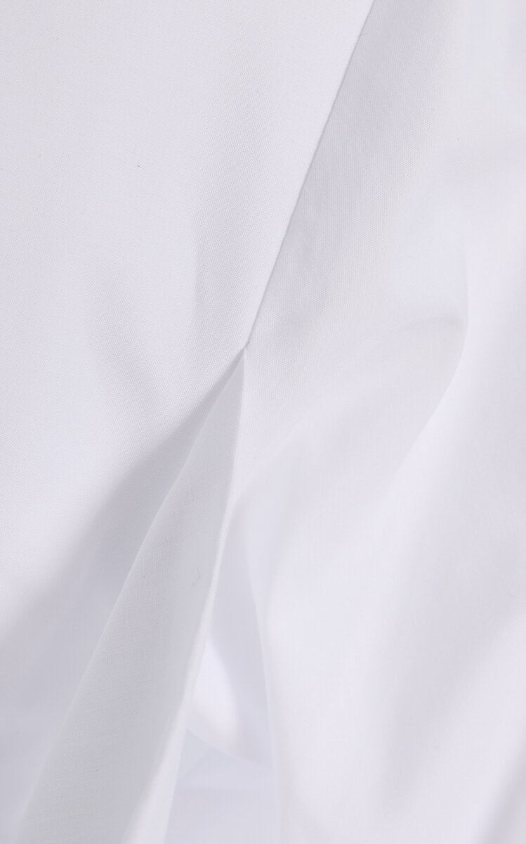 White "Gaia" Shirt Dress