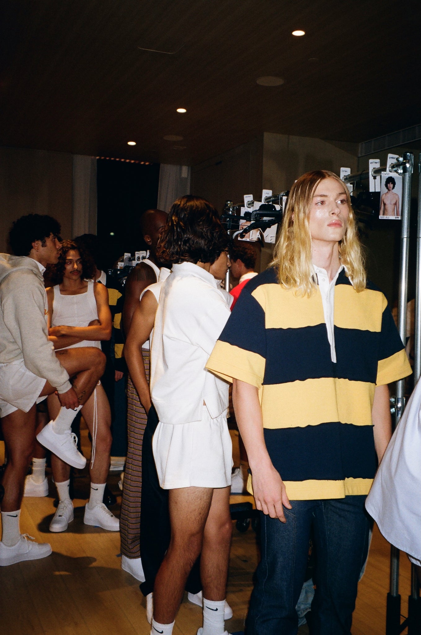 Navy/Ocre "RIIS DECO MAXI" Polo