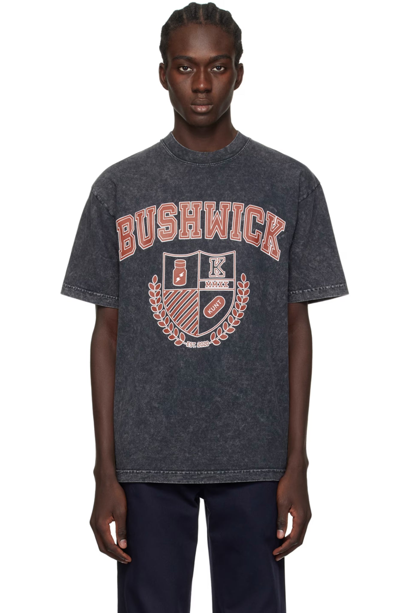 Black "BUSHWICK" T-Shirt