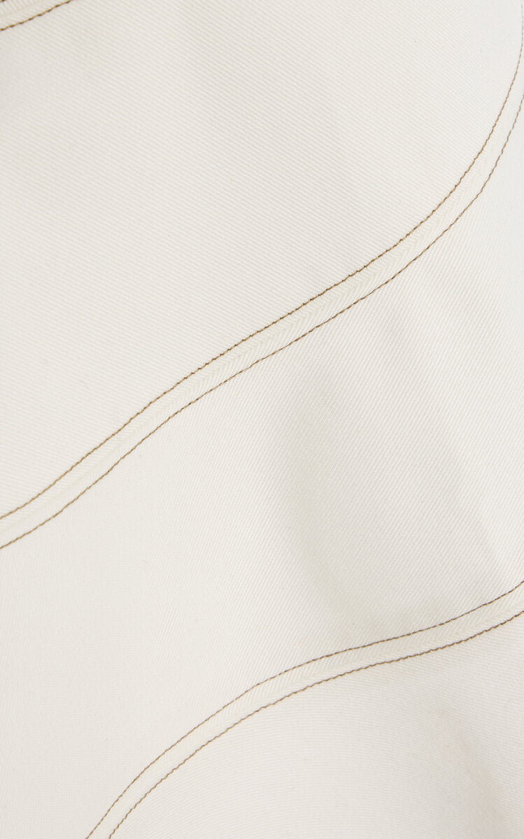 Off-White "Calliope" Denim Skirt