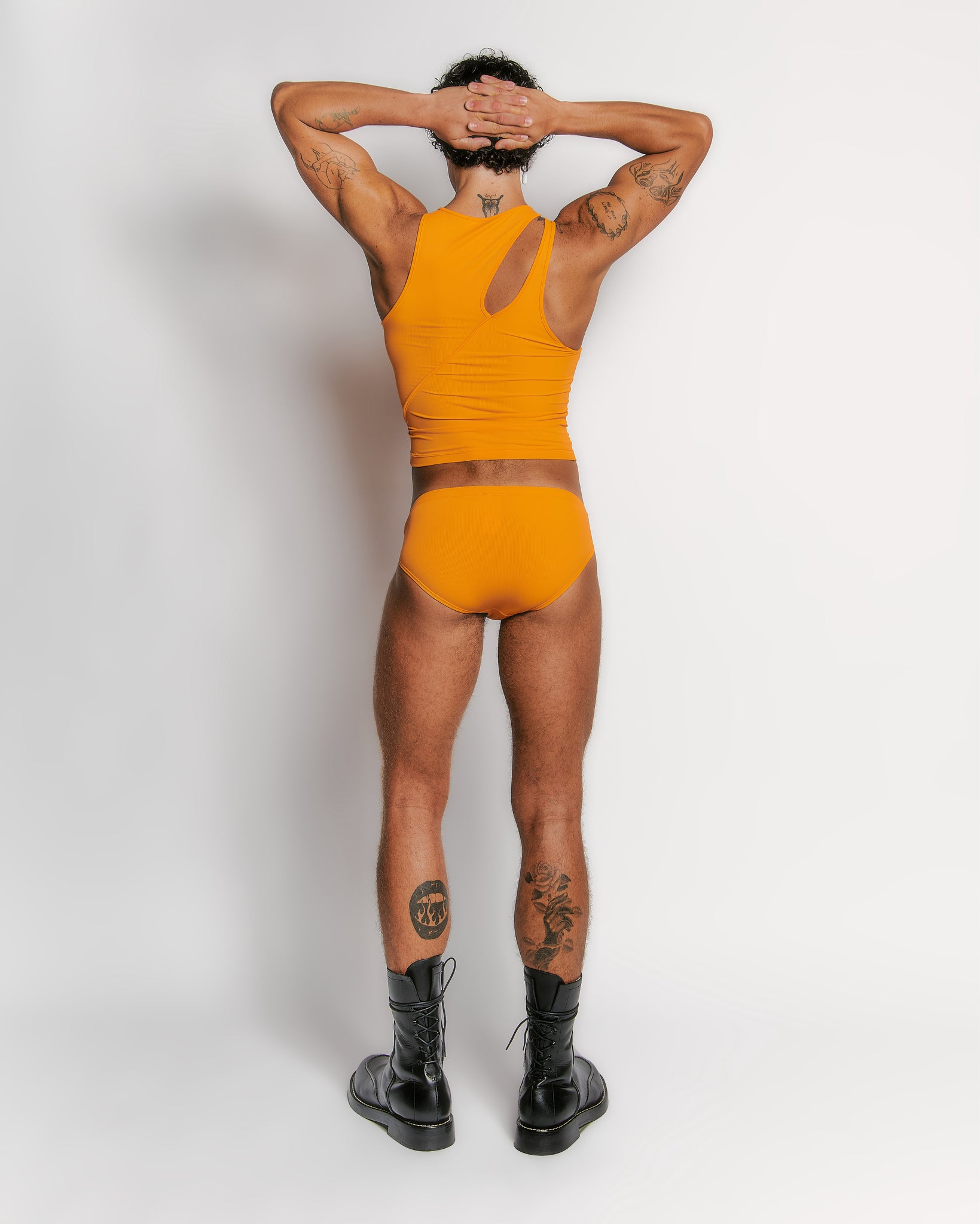 Fluo Orange  "R3" Swim Tank