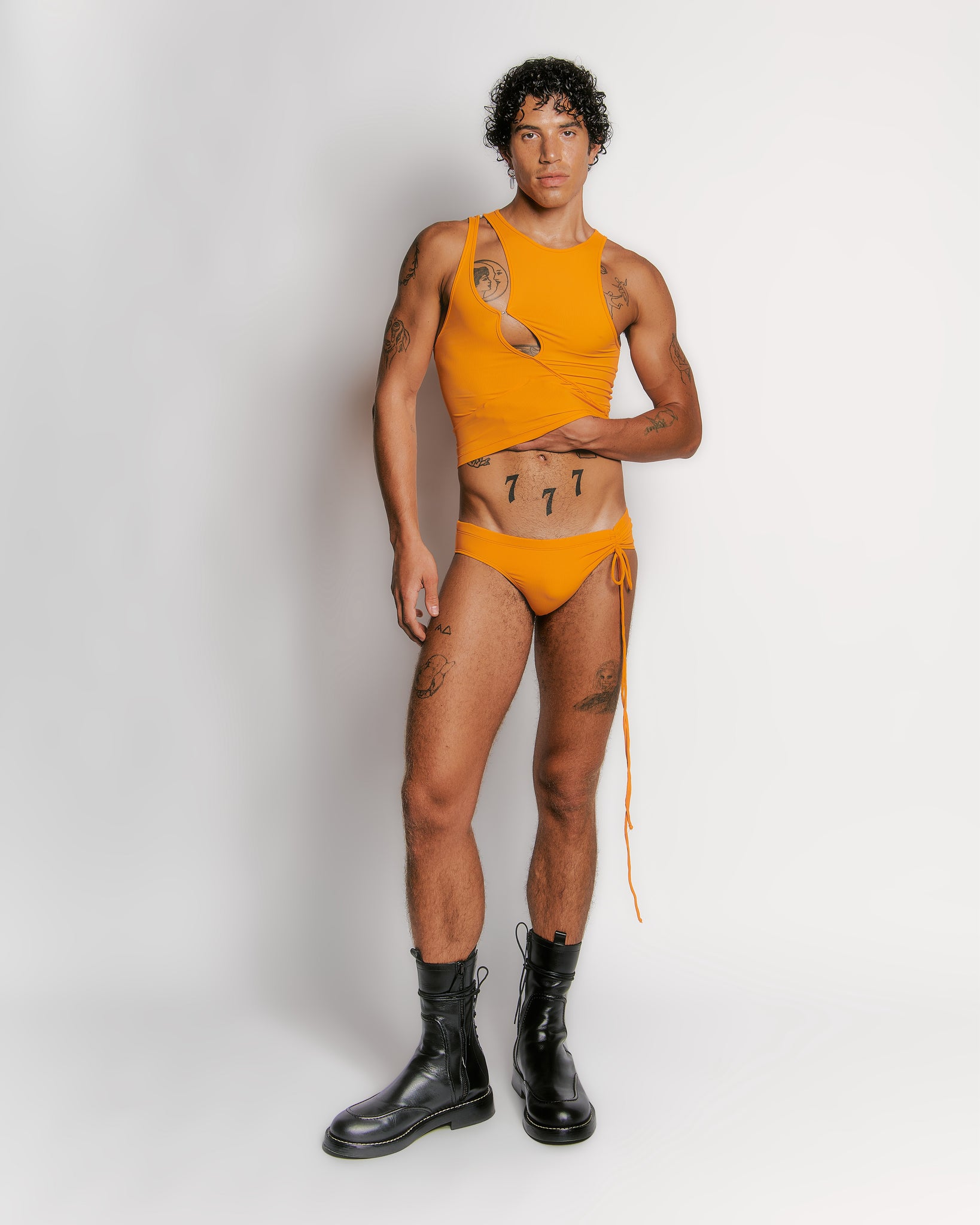 Fluo Orange  "R3" Swim Tank