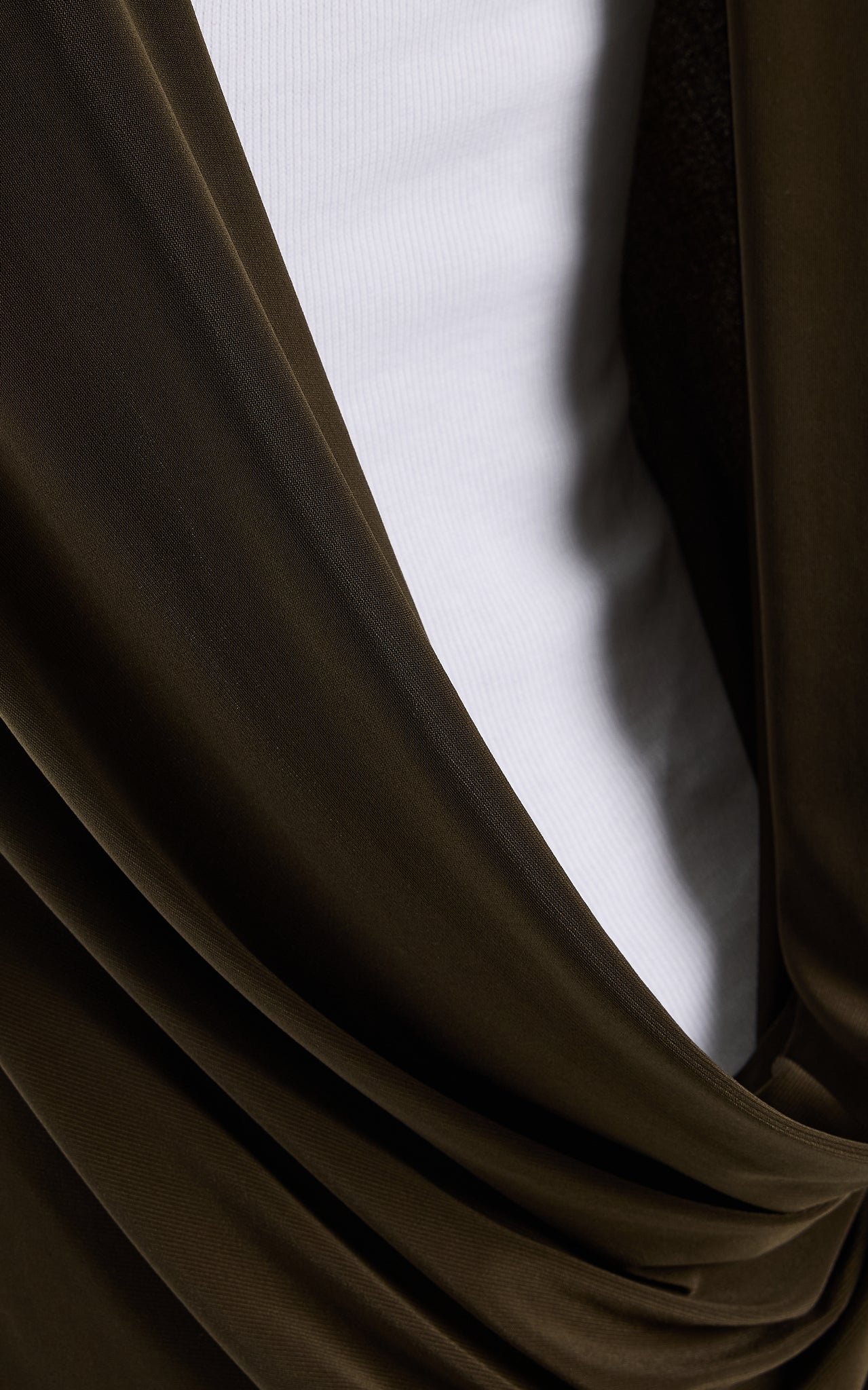 Dark Olive "KORT" Maxi Dress