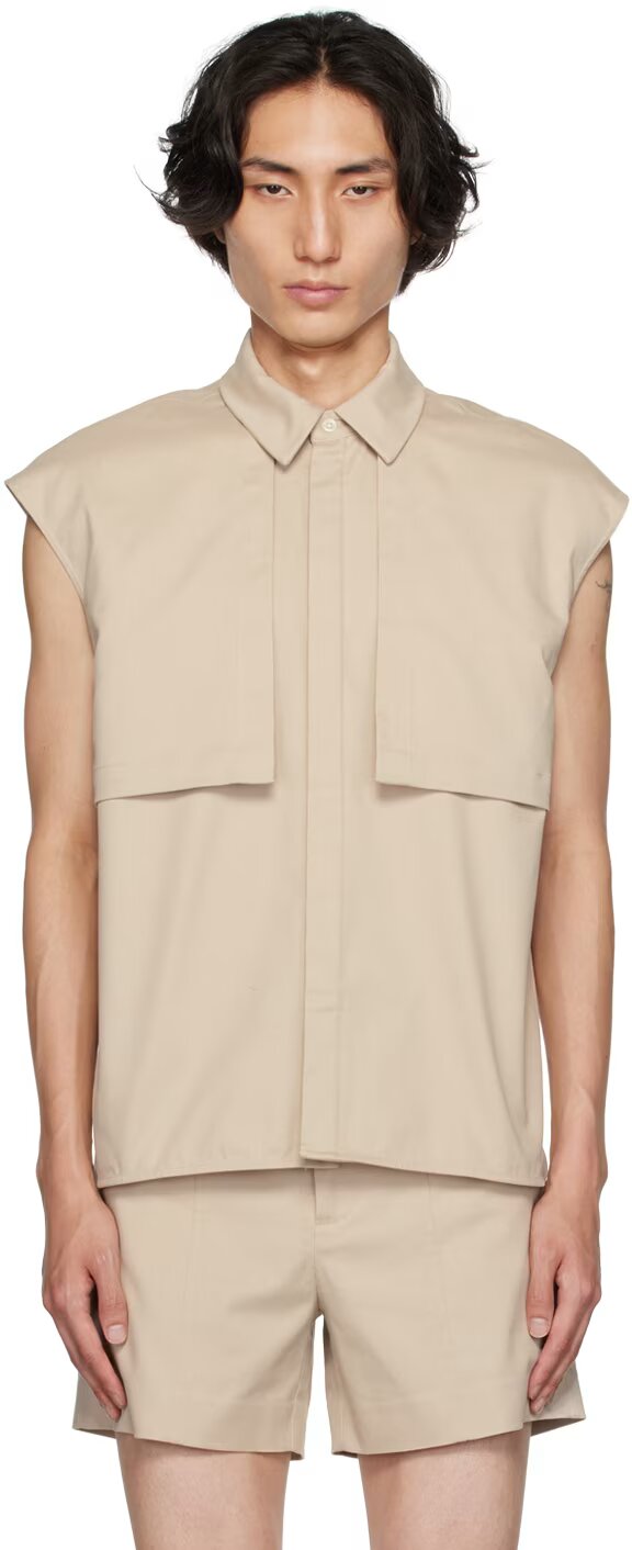 Sand "Nesli" Sleeveless Shirt