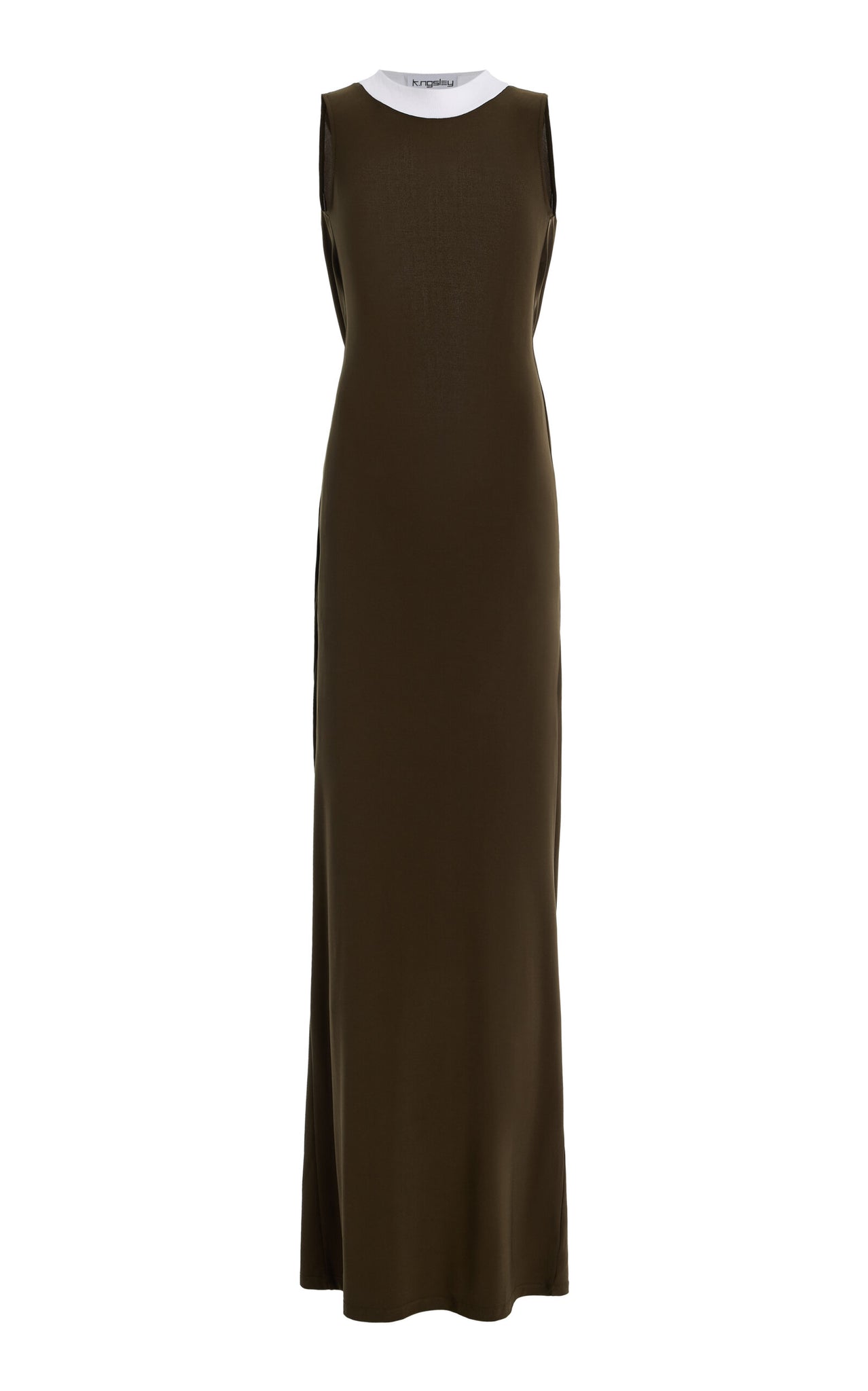Dark Olive "KORT" Maxi Dress