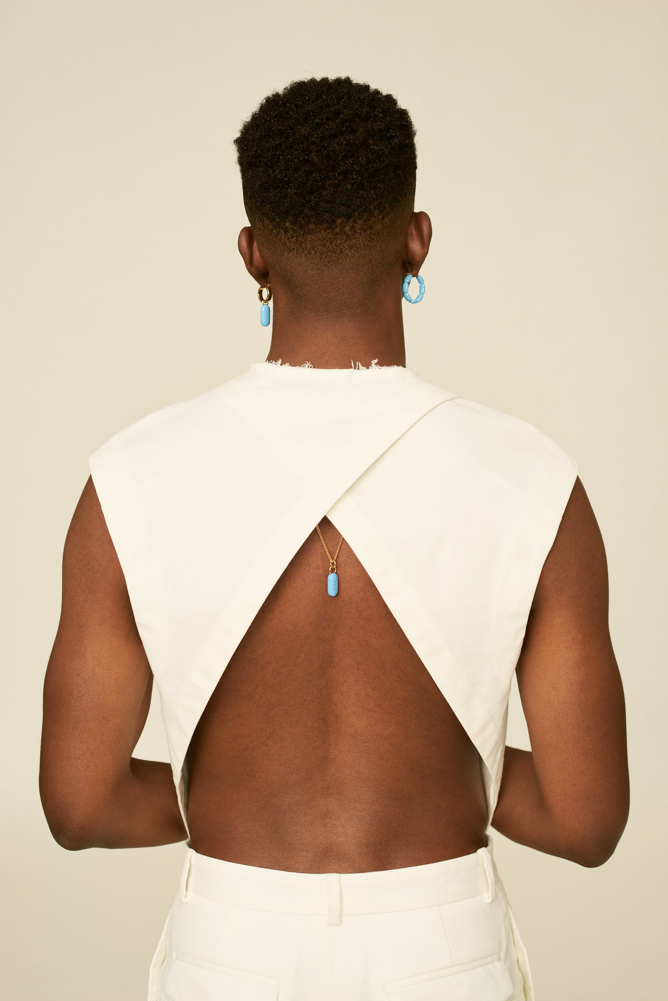 Eggshell "Vincent" Top