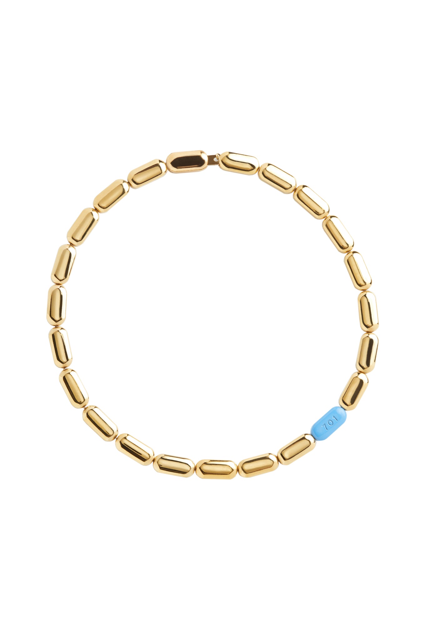 Gold "701" Large Choker