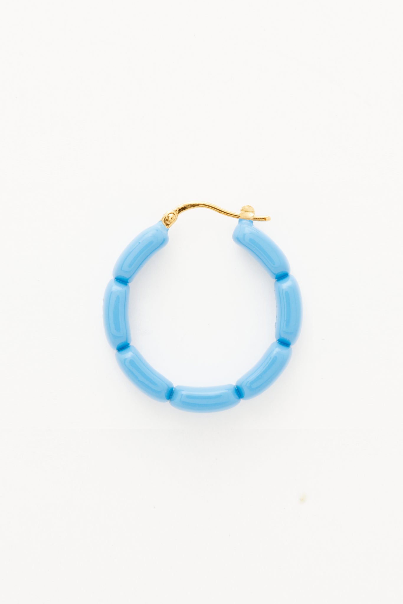 PrEP Blue "701" Hoop Earrings